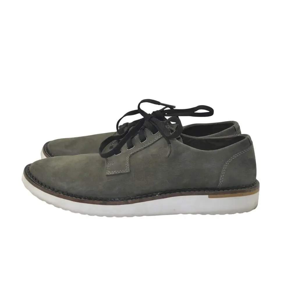 Sperry Top Slider Mens Size 10 Camden Oxford Nubuck Gray Lace Up
